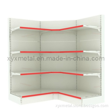 Display Wall Side Corner Supermarket Shelves